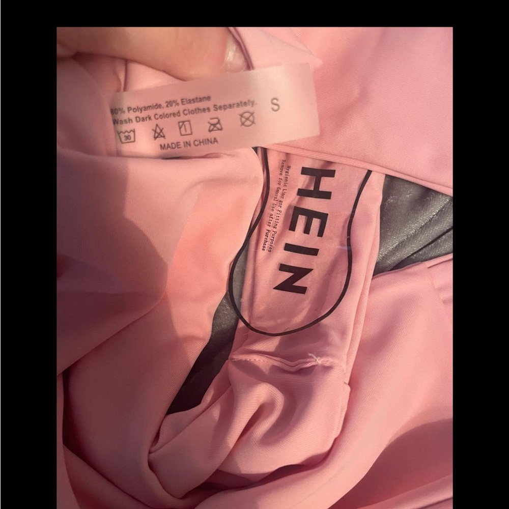 SHEIN Light Pink High Waist Swim Bottoms - Picture 6 of 6